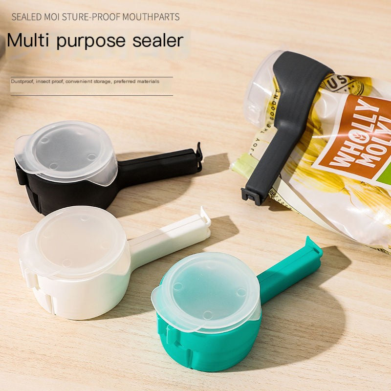 Multifunctional food sealing clip