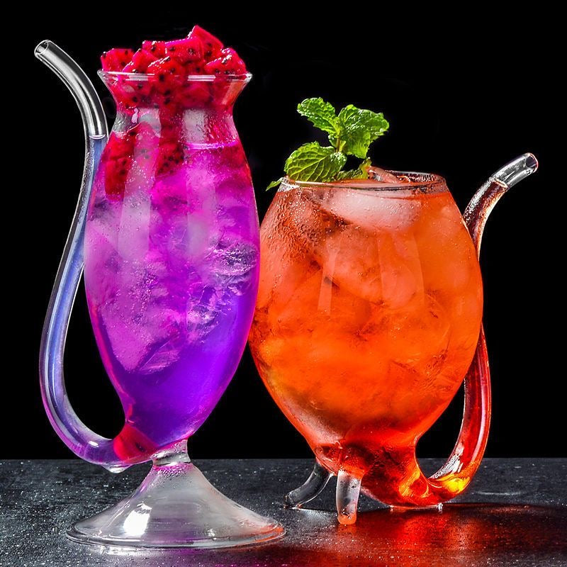 High-value glass wine glass