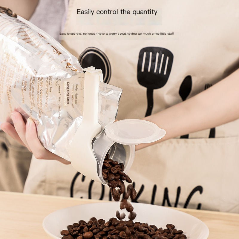 Multifunctional food sealing clip