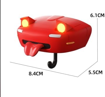 Car Open Headlight Key Holder Creative Wall Mount Hook AE86/MX5 Cars Keychain accessorie Hanger for Home Hallway Entrance (AE86【Black】)